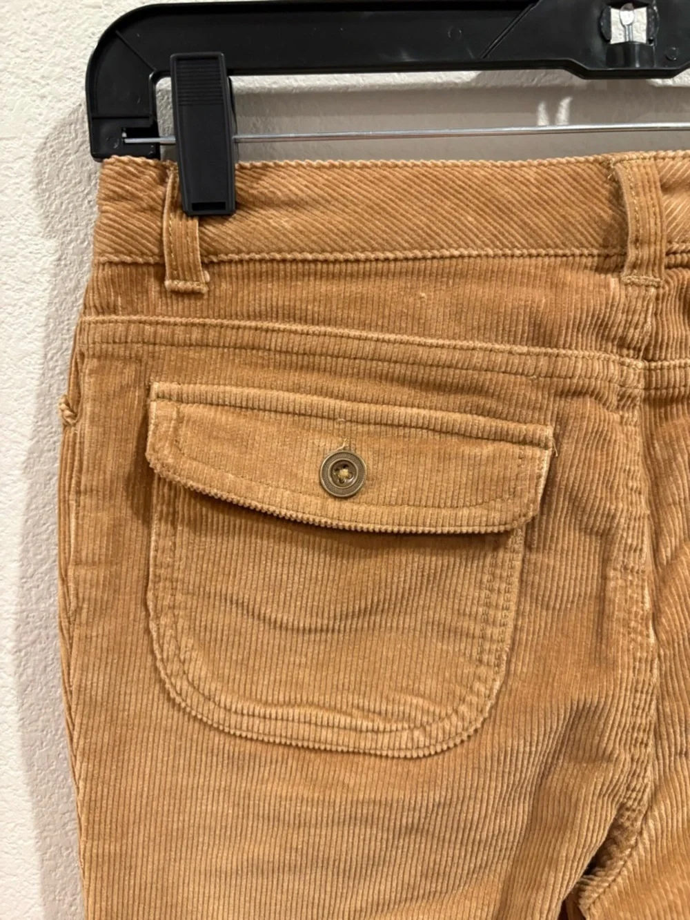Ralph Lauren Equestrian Girls Camel Color Corduroy Pants Size 16 EUC